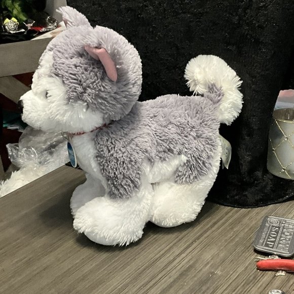 Build A Bear Promise Pets Husky Puppy Dog MAKE NOISE 12" Stuffed Animal - Picture 7 of 7